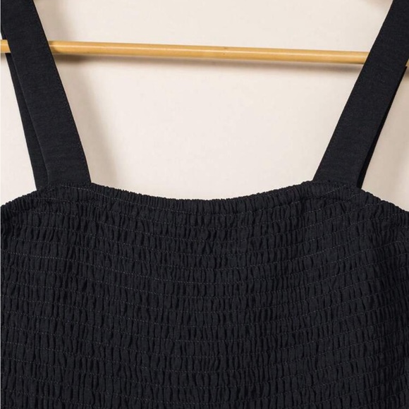 Boho Smocked Cami Top Wide Leg Pants Jumpsuit Green - Picture 10 of 11